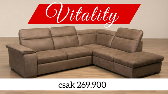 Vitality sarokgarnitúra
