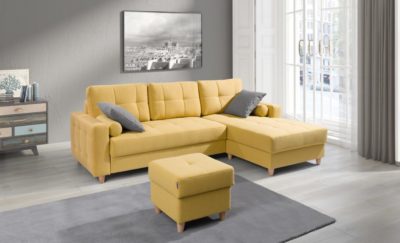 Sybill Sekken kanapé ágyazható sárga