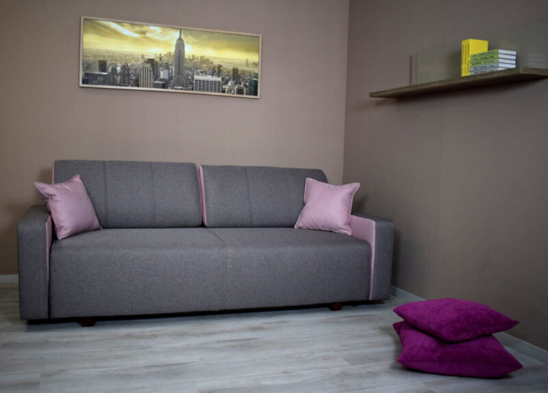 Vivat kanapé rózsaszín szürke