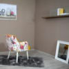 NORAH design kávézó szett - két prémium karfás szék kis körasztallal - Image 3