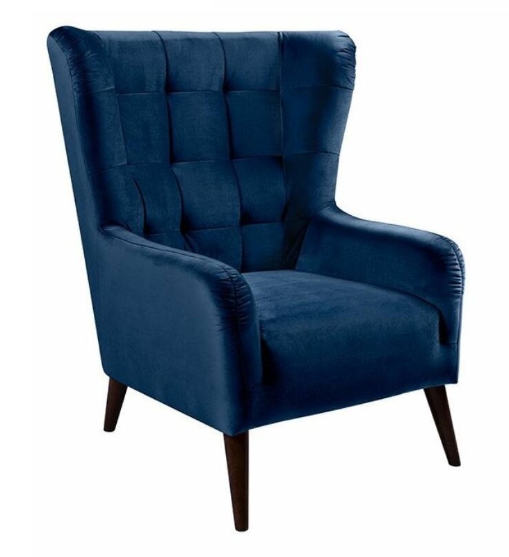 Colle nagy kék fotel 