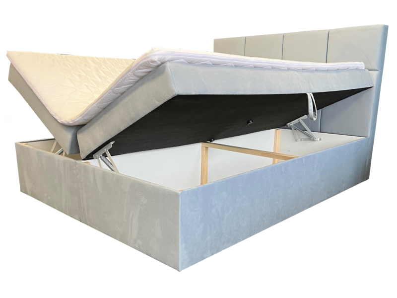 KRÉTA ágyneműtartós boxspring ágy - többféle színben és méretben - Image 17