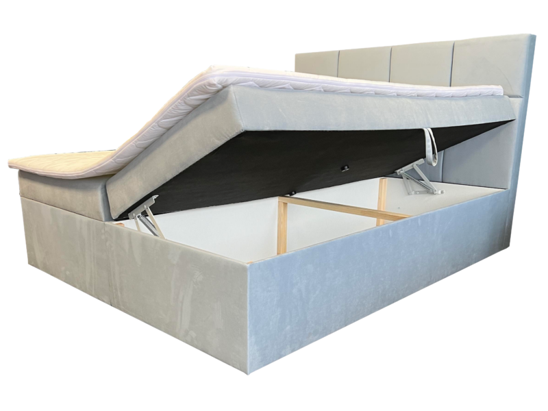 KRÉTA ágyneműtartós boxspring ágy - többféle színben és méretben - Image 16