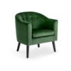 MANDARIN velvet fotel - szürke vagy sötétzöld - Image 3