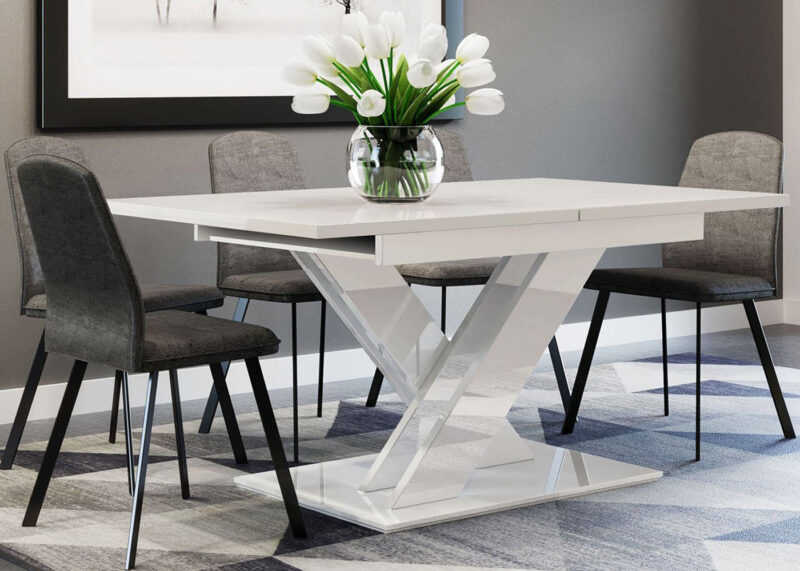 BARTA design étkezőasztal X lábbal - többféle színben! - Image 3