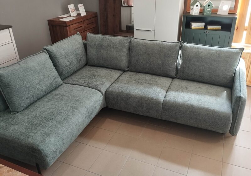 MIRELLA ágyazható, ágyneműtartós sarokgarnitúra - kékesszürke színben - Image 2