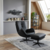 LOUNGE 360°-ban forgatható prémium design fotel