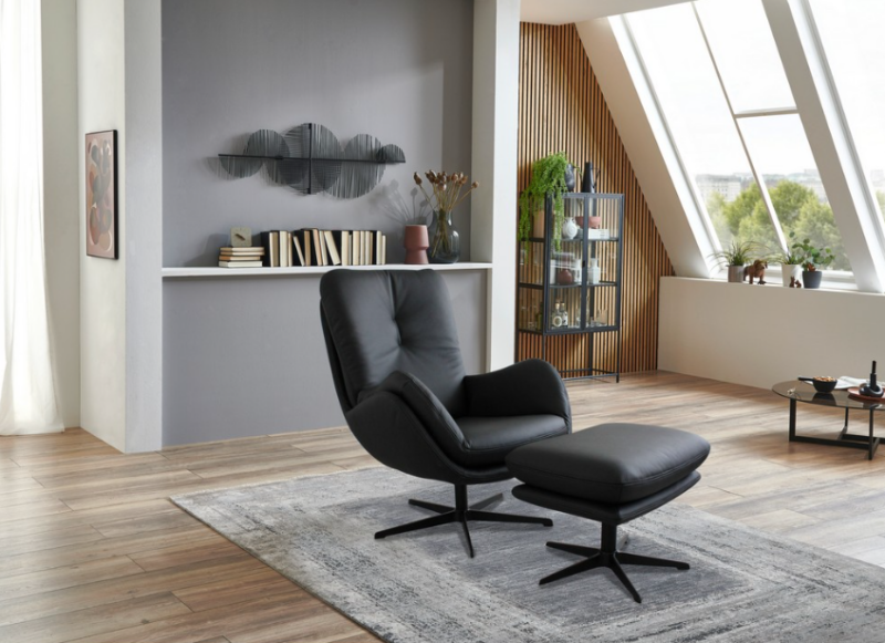 LOUNGE 360°-ban forgatható prémium design fotel