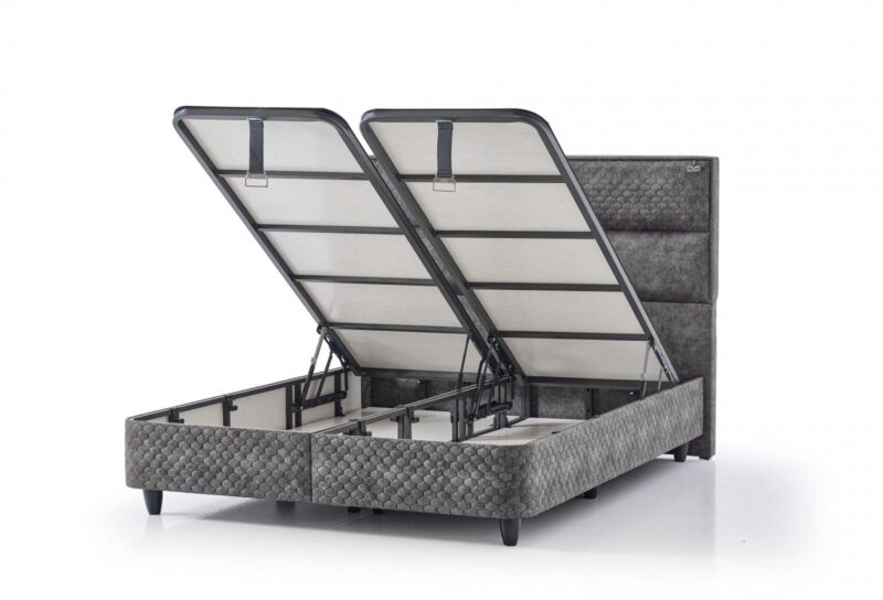 VALERO LUXORY steppelt, luxus boxspring franciaágy, ágyneműtartóval - Image 3