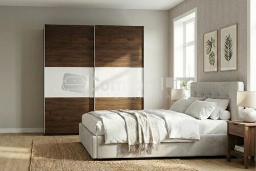 ADMIRAL dió - fehér színű, minőségi gardróbszekrény