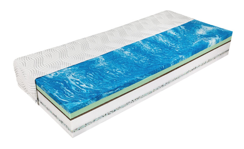 SleepSentry© Fitness-M Memo Cool matrac, coolgel memory fekvőfelülettel