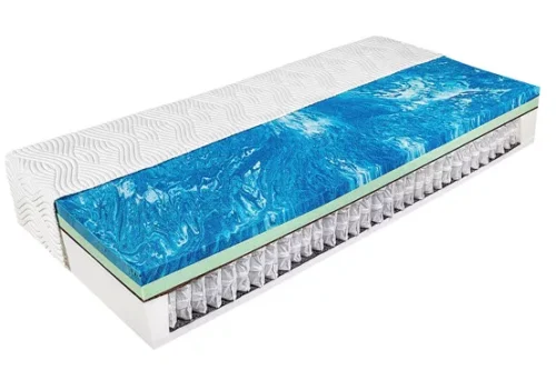 SleepSentry© Admiral MEMO COOL - prémium táskarugós matrac, coolgel memory fekvőfelülettel