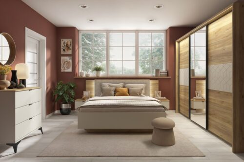 GLAMOUR elemes hálószoba bútorcsalád