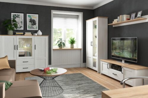 LOKSA elemes bútorcsalád - nappali, hálószoba, előszoba