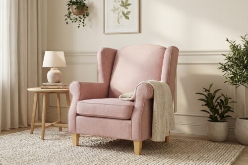 BRAVOS fotel - választható szövetekkel, tömörfa lábakkal