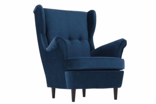 RUFINO retró füles fotel puffal - többféle divatos színben!