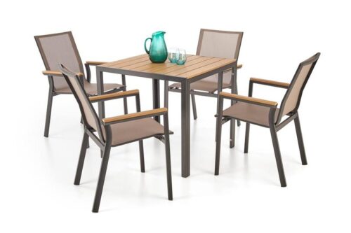 FIRENZE aluminium terasz szett - 4 vagy 6 személyes