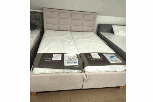 LANCA LUX ágyneműtartós, kárpitozott franciaágy - 160 vagy 180 cm-es szélességgel is!