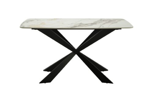 NINETTA márványlapos design asztal