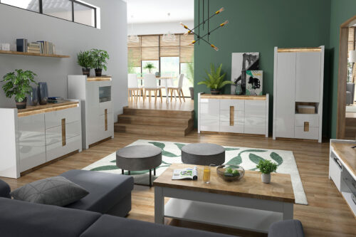 ALAMEDA elemes bútorcsalád - hálószoba, nappali, étkező