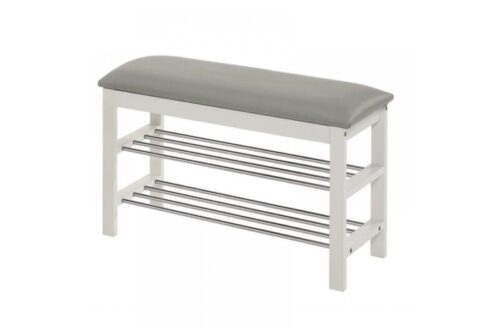 CIPŐTARTÓS ülőke - natúr fa vagy fehér színben