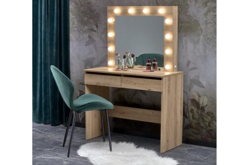 HEDVIG sminkasztalok tükörrel és világítással - többféle színben és méretben!