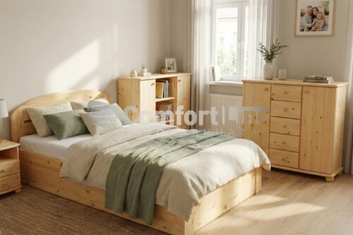 ANIKÓ fenyőbútor család - minőségi fenyő szekrények, komódok, ágyak, stb.