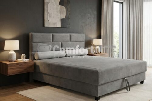 PANELES ágyneműtartós komplett franciaágy - többféle méret és szín