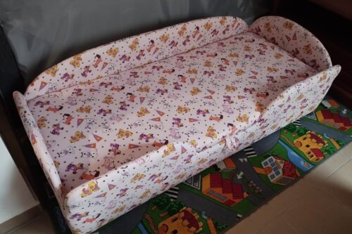 KUCKÓ körbetámlás gyerekágy - választható szövetek és minták