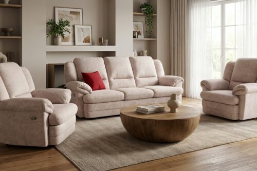 LOIRE ülőgarnitúra - 3 személyes kanapé és 2 db fotel