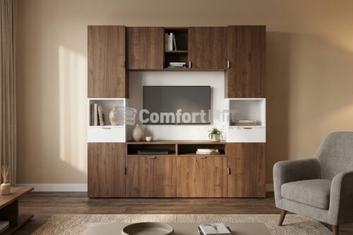 MODULO nappali szekrénysor - kompakt, 210 cm széles összeállítás